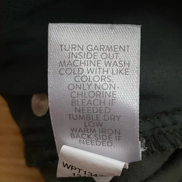 J. Jill High-Rise 5-Pocket Velveteen Stretch Jeans in Green Size 16 - Picture 7 of 9